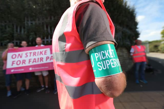 Post Office strikes have been nationwide this year. Picture: Lorne Campbell / Guzelian