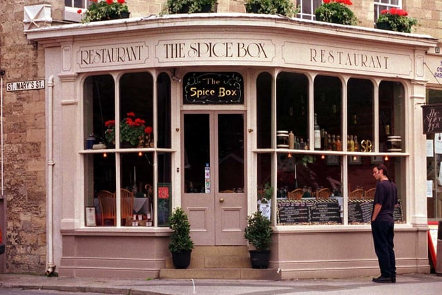 Did you enjoy a meal here back in the day? The Spice Box restaurant pictured in June 1998.