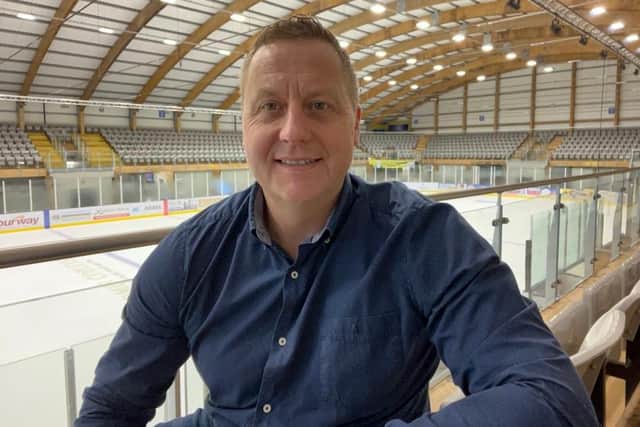 LEADING THE CHARGE: Leeds Knights' managing director, Warwick Andrews.