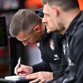 BLOW: For Bournemouth and boss Gary O'Neil, above, pictured during Sunday's defeat at home to West Ham United. Photo by Dan Mullan/Getty Images.