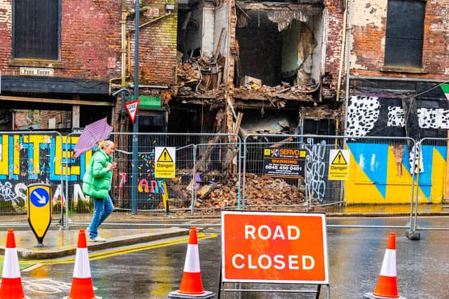 Leeds City Council hoped to start maintenance work on Lower Kirkgate last month.