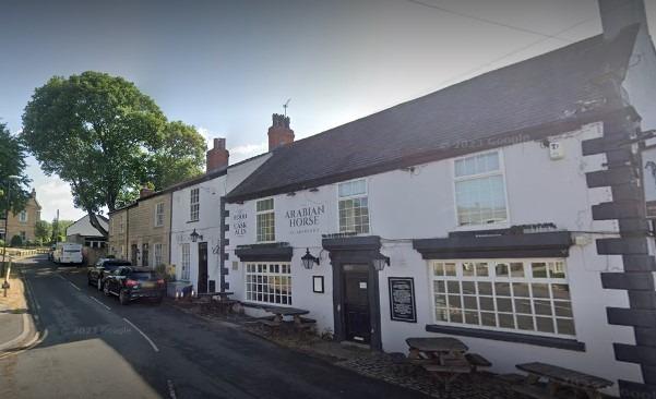 The Arabian Horse pub in Aberford.