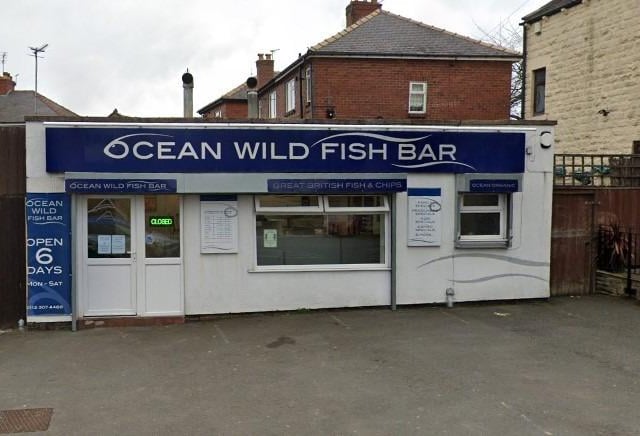 Ocean Wild Fish Bar in Town Street, Gildersome, was rated on February 9