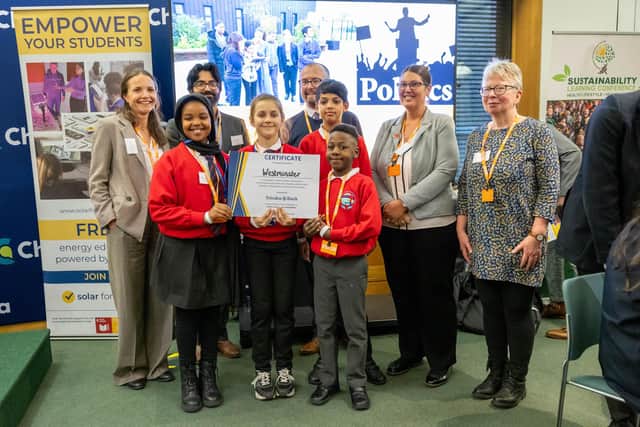 Bradford Diocesan Academies Trust pupils at Portcullis House