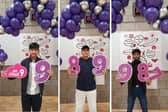 Pupils from Eden Boys’ Leadership Academy, Bradford celebrate GCSE results success.