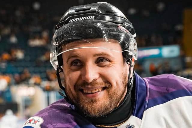NEW CHALLENGE: Defenceman Zach Sullivan is looking forward to his move to Leeds Knights after 12 seasons in the Elite League with Glasgow Clan and then Manchester Storm. Picture: James Holden/Knights Media.