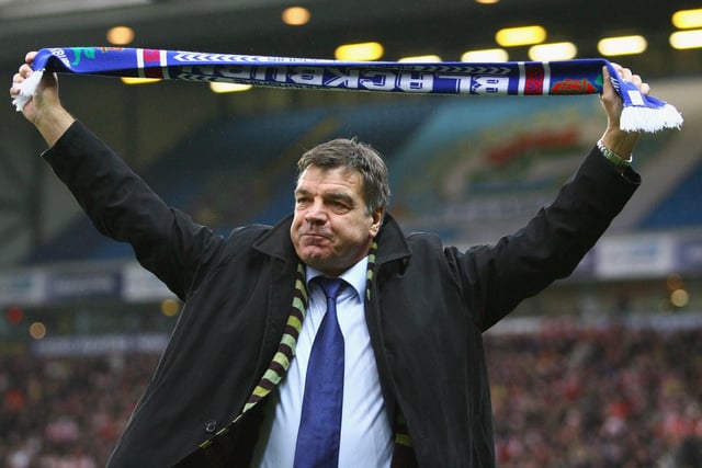Position when appointed: 19th in Premier League in December 2008.
Position when left: 13th in Premier League in December 2010.
Summary: Blackburn were five points adrift of safety when Allardyce arrived but Allardyce led them to safety via a 15th-placed finish and the club then finished 10th the following season. Blackburn were 13th in the 2009-10 campaign when Allardyce was fired by the new owners the Venky's.
