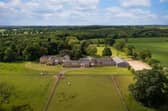 Certainly the oldest part of the estate, the main house has clearly been extended and improved over its 400 year history, receiving a grander façade and larger wings built from the same local sandstone sourced from a nearby quarry.