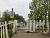 Network Rail has issued a safety reminder to those using the Sportsfield footpath crossing.