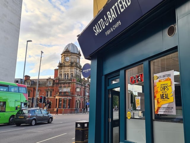 A Saltd & Batterd customer said: "Great family run place, friendly and helpful staff. Pleasantly surprised with the generous portions. But best of all was the fish and chips itself, traditional British fish and chips at its finest."