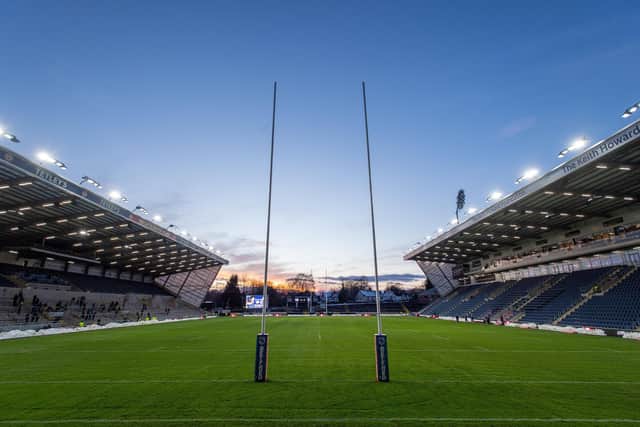 Rhinos score highly for thier AMT Headingley Rugby Stadium home base. Picture by Bruce Rollinson.