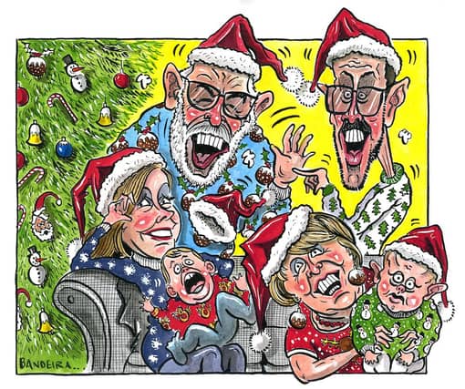 Paul Dishman's prize-winning photo was tuned into this art work by our cartoonist Graeme Bandeira
