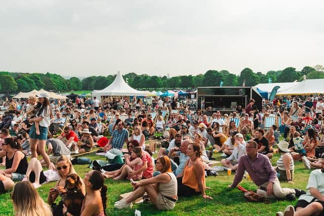 Live music at the festival. (Pic credit: North Leeds Food Festival)