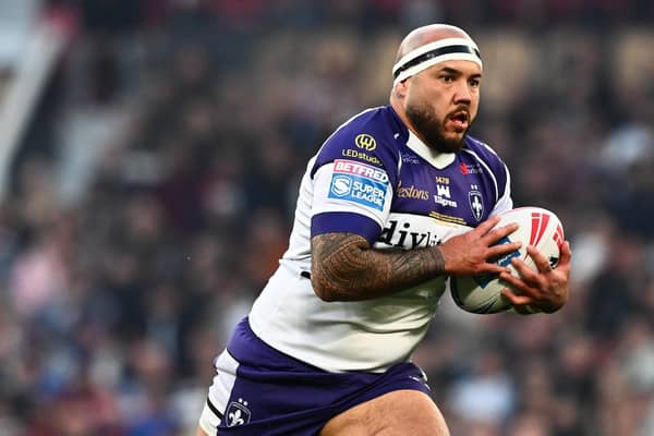 Wakefield Trinity Grand Final winner Jazz Tevaga will represent Samoa at the World Cup. Picture by Olly Hassell/SWpix.com.