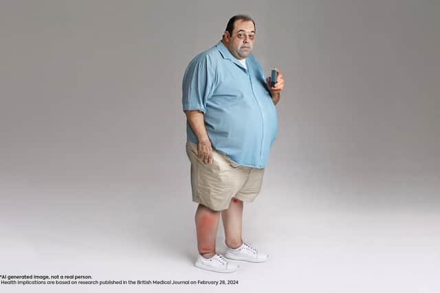 Meet ‘Michael’, a glimpse into humanity’s health 30 years from now if we don’t reduce our Ultra Processed Food (UPF) intake.