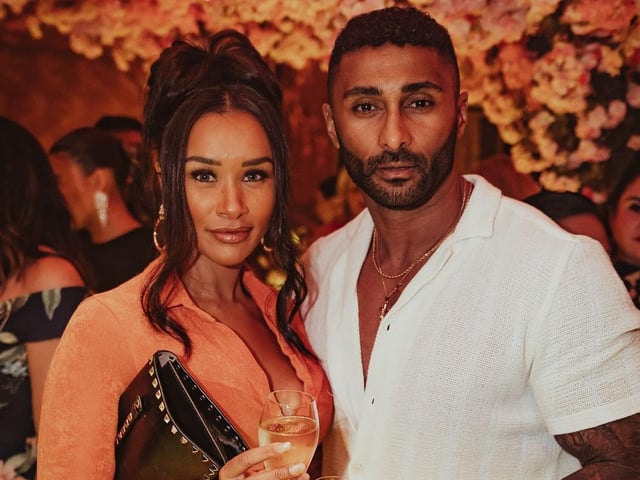 The Apprentice winner Sian Gabbidon and Coronation Streets' Clint Gordon