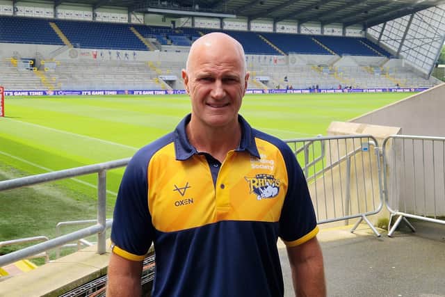 New Leeds Rhinos coach Brad Arthur at AMT Headingley. Picture by Peter Smith.