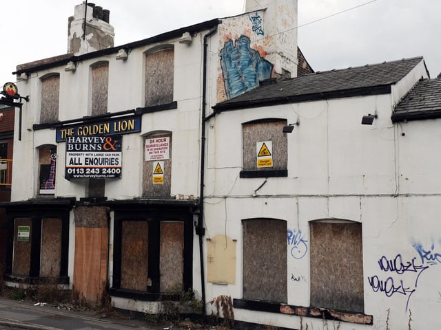 Did you drink here back in the day? The  Golden Lion on Armley Road.