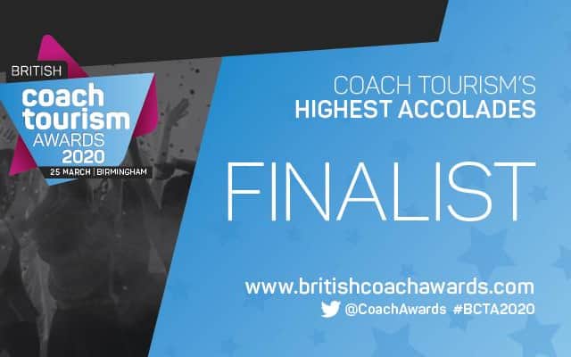 Beverley based Acklams Coaches - winners of the British Coach Tourism Awards 2019