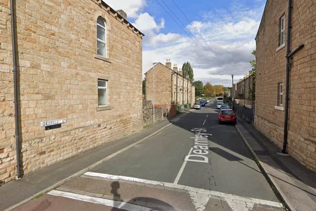 Police found the woman badly injured at a property in Dearnley Street in the Ravensthorpe area of Dewsbury at 6.43pm on Sunday night. Picture: Google