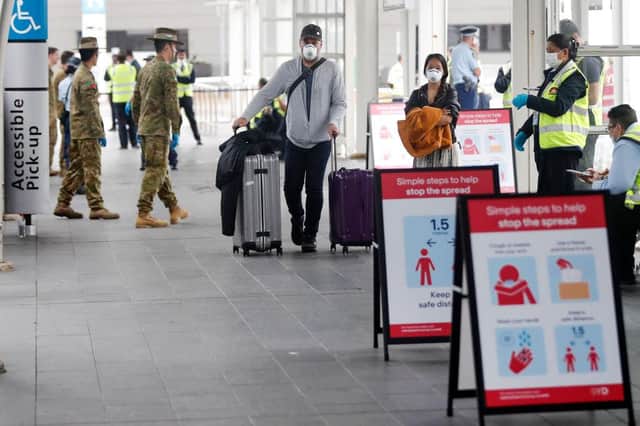 All international arrivals into England will be placed into mandatory quarantine in hotels for 10 days, similar to measures already in place in Australia (Picture: Brendon Thorne/Getty Images)