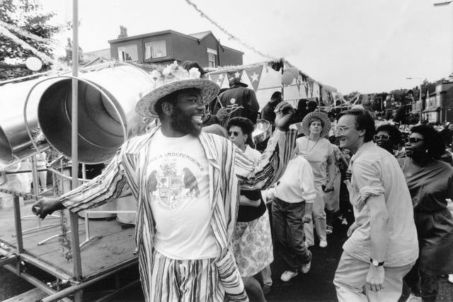 August 1990 and Leeds West Indian Carnival was praised by the police for tis good-humoured spirit.