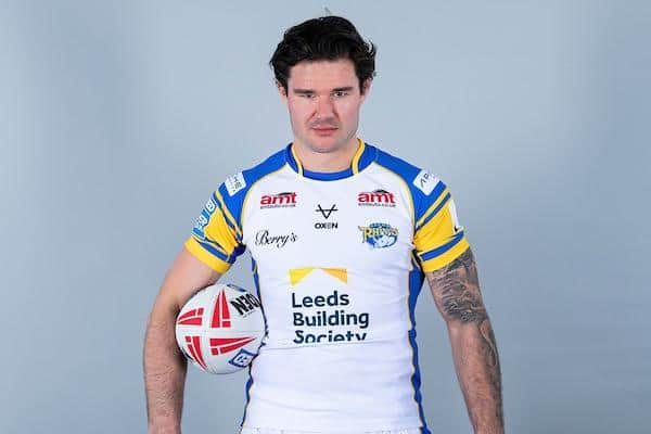 James Bentley could make his first Leeds Rhinos appearance since last August when Salford visit AMT Headingley in Super League round one. Picture by Allan McKenzie/SWpix.com.