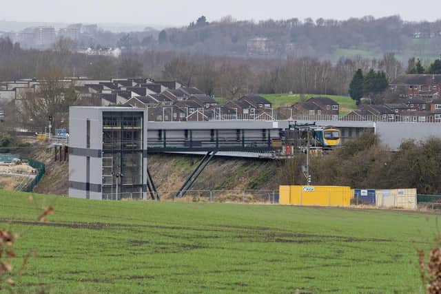 Work is now set to restart on White Rose railway station.