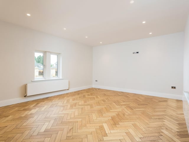 Further accommodation to the ground includes a downstairs WC, utility room, plant room and room which could be used as a gym or in home cinema.