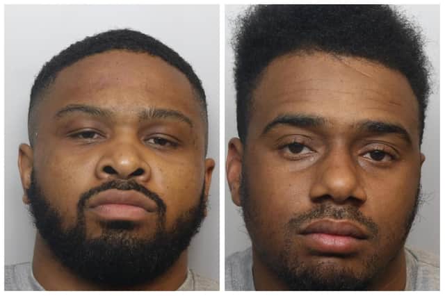Williams (left) and Wisdom were jailed again for their involvement in dealing Class A drugs.