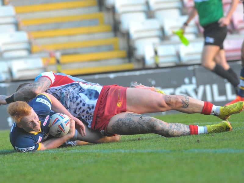 An off-season signing from Leigh Leopards, on terms until the end of next year.
