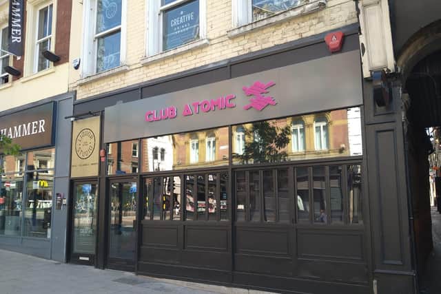 Club Atomic has taken over the site of The Hedonist, which closed in March