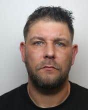 Lee Burke, 41, was given a nine-year prison sentence, of which three years will be on licence. Image: West Yorkshire Police