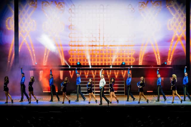 The cast of Lord of the Dance