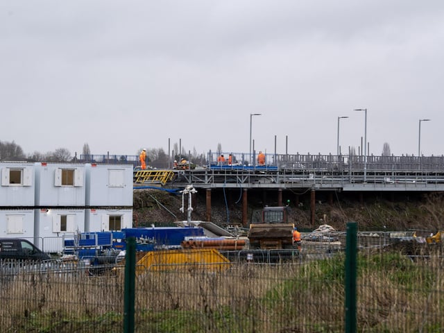 The new station will be located on the TransPennine route to Manchester via Huddersfield.