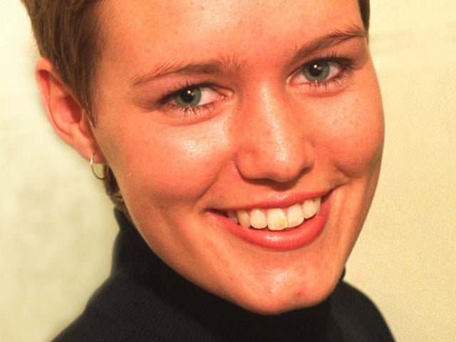 This is Pontefract's own Joanne Priestley who was the female winner of 'Face of the Future', a modelling competition for young people aged 14 to 18. It was organised by Strutts Model Agency and supported by the Yorkshire Evening Post. The competition was held at the Headrow Shopping Centre.