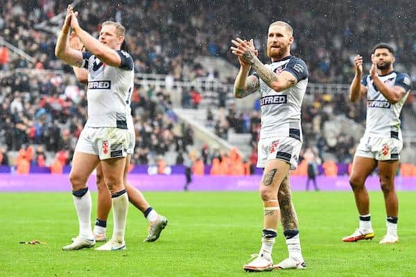 England's win over Samoa has sparked a rush for tickets to their next World Cup matches, organisers say. Picture by Will Palmer/SWpix.com.