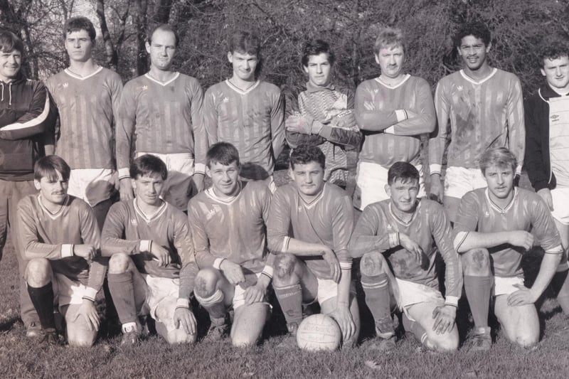 Woolpack, who played in Division 4 of the Wakefield League, pictured in November 1988. Back row, from left, are Robert Fallas (team secretary), Matthew Murray, Simon Kelly, Stephen Gant, Barry Wain, Stephen Pattison, Tony Fozzard and Jimmy Judge. Front row, from left, are Alan Place, Giles Field, Mark Smith, Marin Gant, Mark Smith and Shaun Wilkinson.