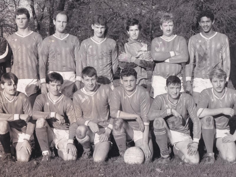 Woolpack, who played in Division 4 of the Wakefield League, pictured in November 1988. Back row, from left, are Robert Fallas (team secretary), Matthew Murray, Simon Kelly, Stephen Gant, Barry Wain, Stephen Pattison, Tony Fozzard and Jimmy Judge. Front row, from left, are Alan Place, Giles Field, Mark Smith, Marin Gant, Mark Smith and Shaun Wilkinson.