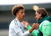 THUMBS UP: For the arrivals of both midfielder Ethan Ampadu, left, and Leeds United's new head coach Daniel Farke, right. Photo by Tim Goode/PA Wire.