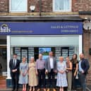 (L-R) Jack, Abbi, Sheila (Director), Bob Webb (Founder), Kevin Webb (MD), Julie, Kerry, Rebecca, Ashley Mehr (Director, Head of Residential Lettings).