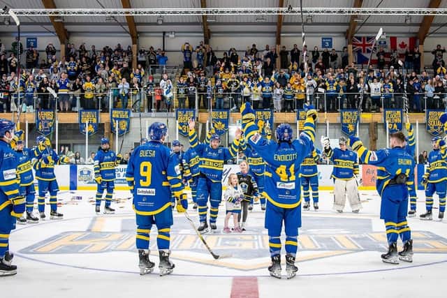 MOVING ON: Leeds Knights' centre Matt Haywood will retire from playing after the NIHL National play-off finals weekend in Coventry. Picture: Ben Gordon/Knights Media.