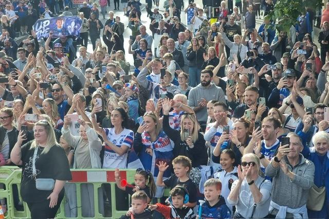 It was a day the fans will never forget.