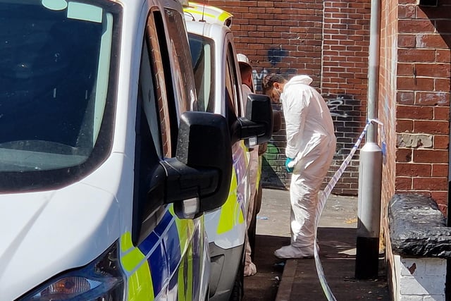 West Yorkshire Police investigators were on the scene this morning as investigations into the cause got underway.