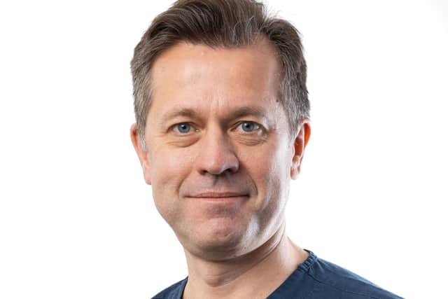 Optegra Bowcliffe Hall surgeon Mr James Ball