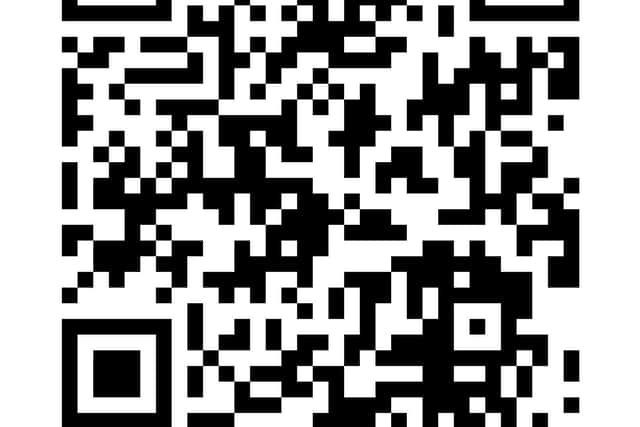 Scan here to get your free tickets