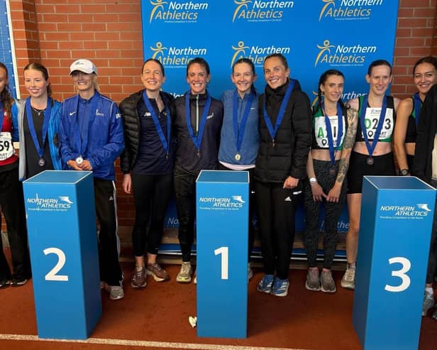 Leeds City womens winning team
