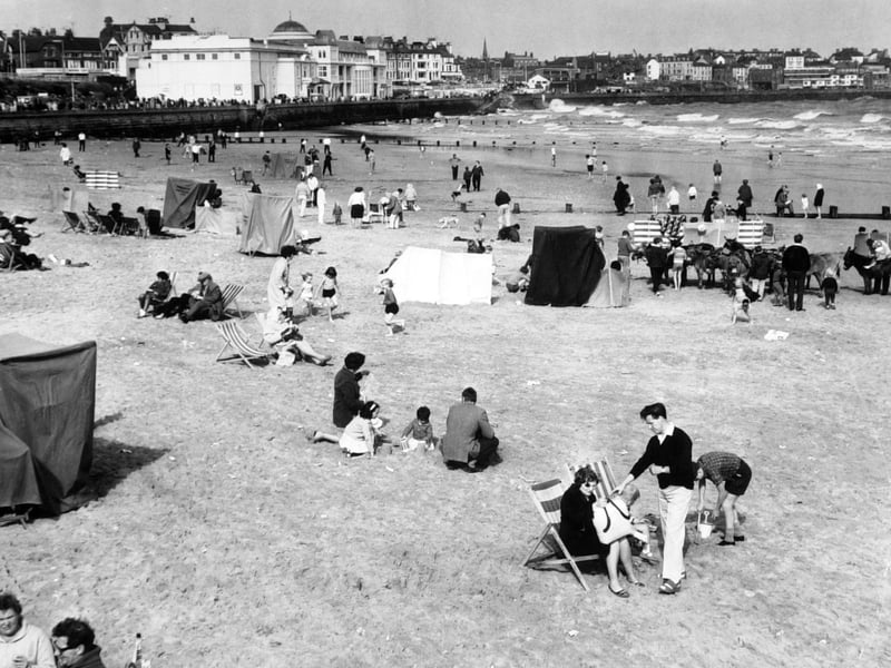A cold day at the beach in September 1968.