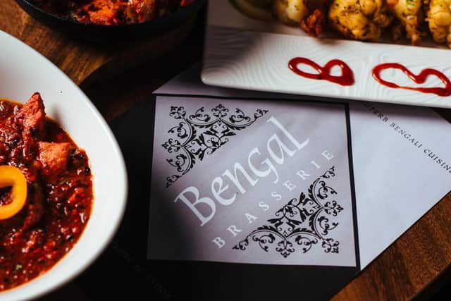 Bengal Brasserie in Merrion Way is just a two minute walk from Leeds First Direct Arena