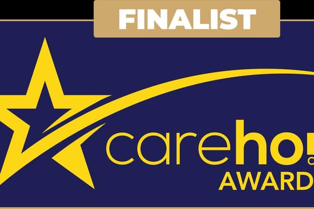 Care Home Catering Awards 2025 finalist logo